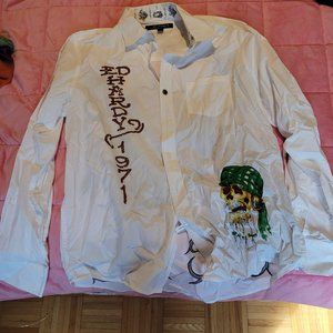 Ed Hardy Men's Dress Shirt